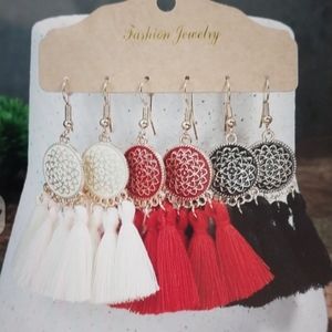 Combo Set Tassel  Earrings.
